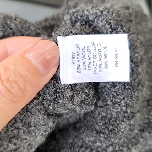 Pure J Jill wool blend sweater gray Pullover - Picture 4 of 6